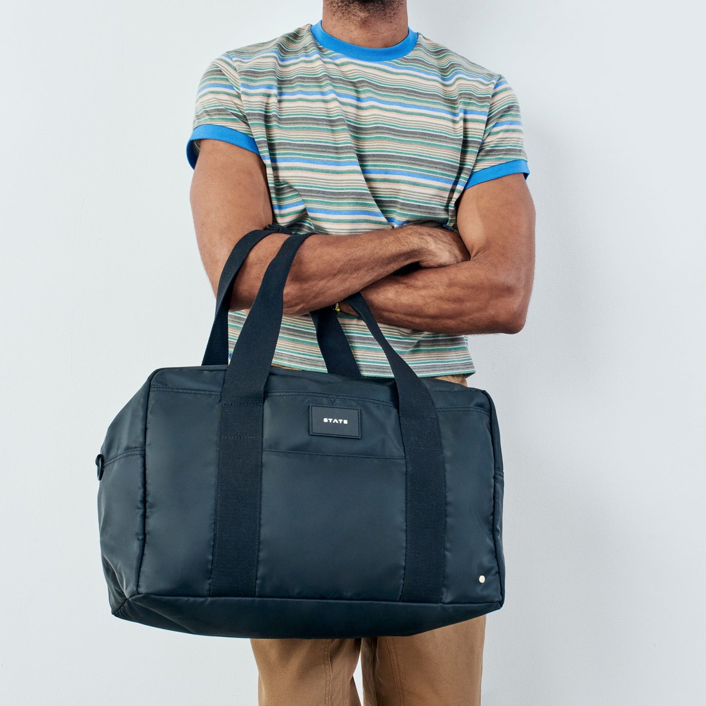 State Bags Wellington Weekender Medium Nylon Black