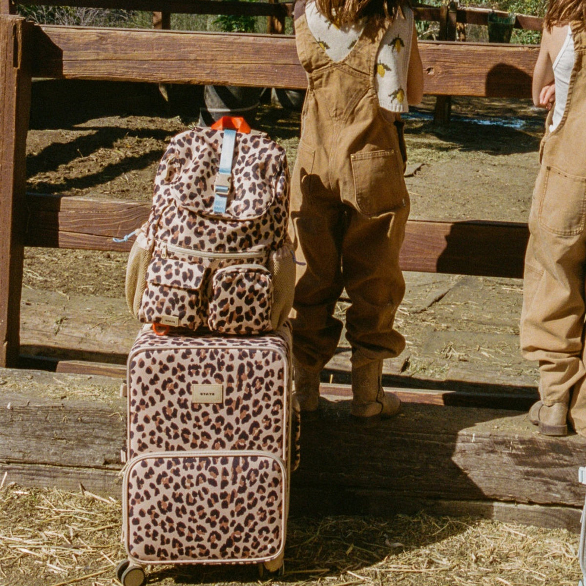 State Bags Charlie Rucksack Nylon Leopard