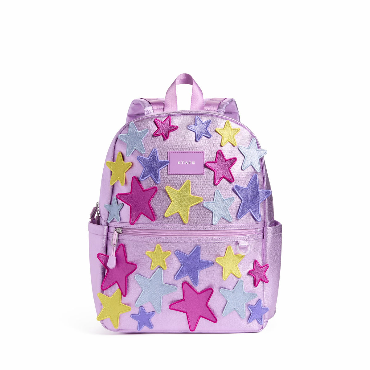 State Bags Kane Kids Backpack Metallic 3D Stars
