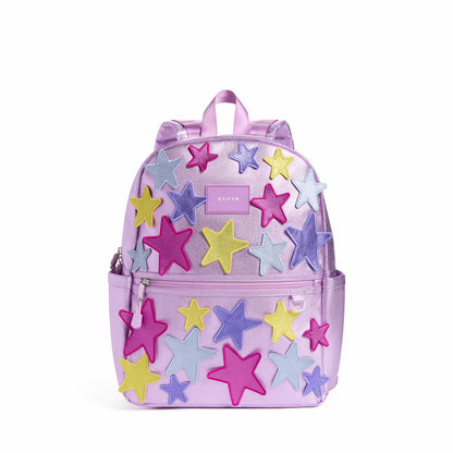 State Bags Kane Kids Backpack Metallic 3D Stars