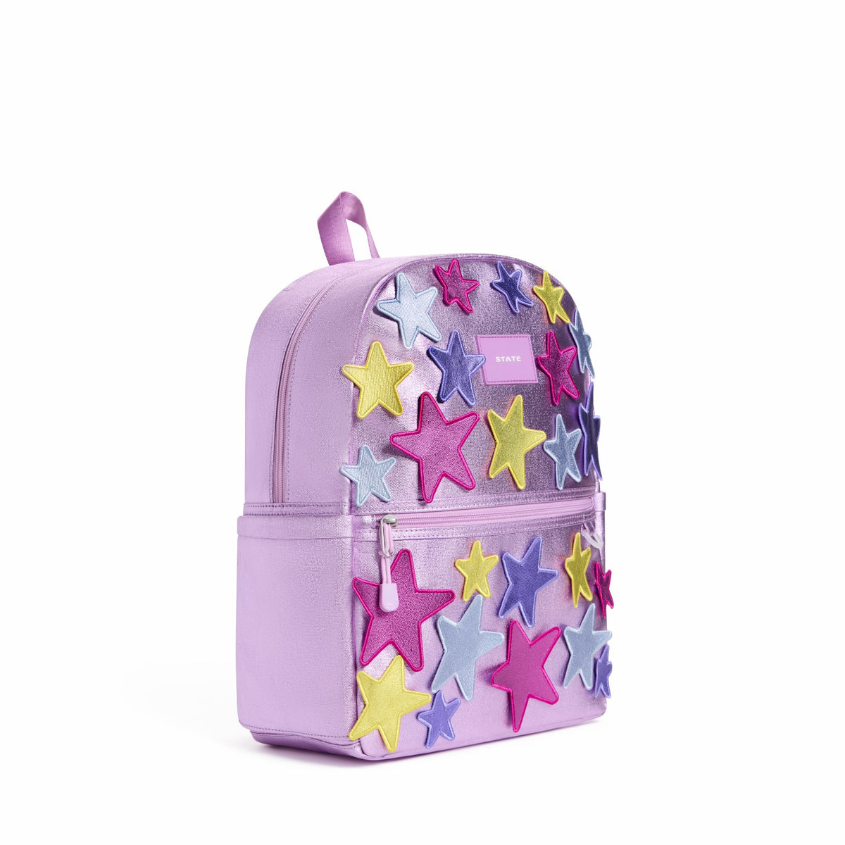 State Bags Kane Kids Backpack Metallic 3D Stars