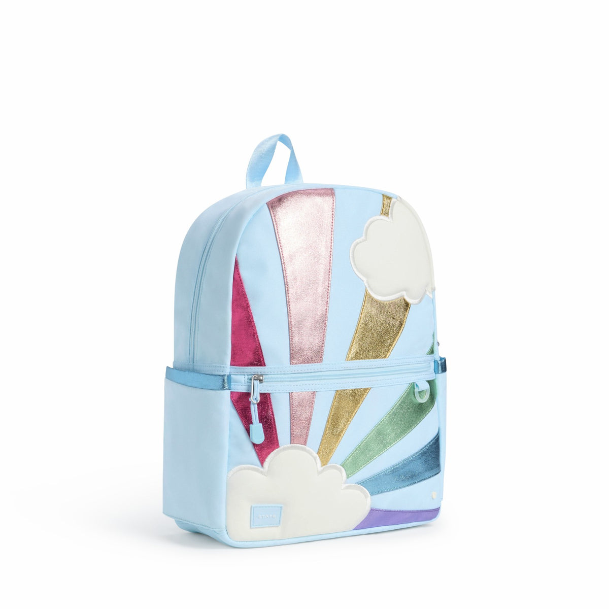 State Bags Kane Kids Backpack Polyester Canvas Rainbow Cloud