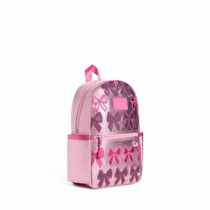 State Bags Kane Mini Backpack Metallic Patchwork Bows