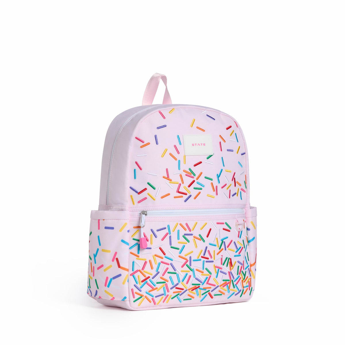 State Bags Kane Kids Backpack Polyester Canvas Rainbow Sprinkles