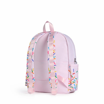State Bags Kane Kids Backpack Polyester Canvas Rainbow Sprinkles