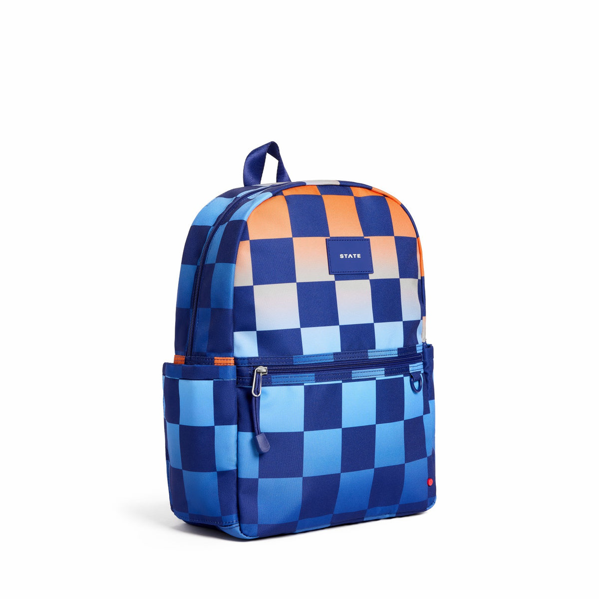 State Bags Kane Kids Travel Backpack Printed Canvas Gradient Checkerboard