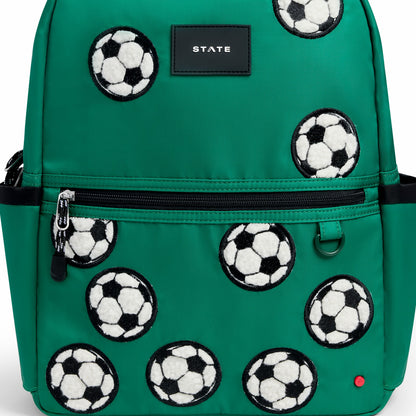State Bags Kane Kids Backpack Nylon Fuzzy Soccer Balls