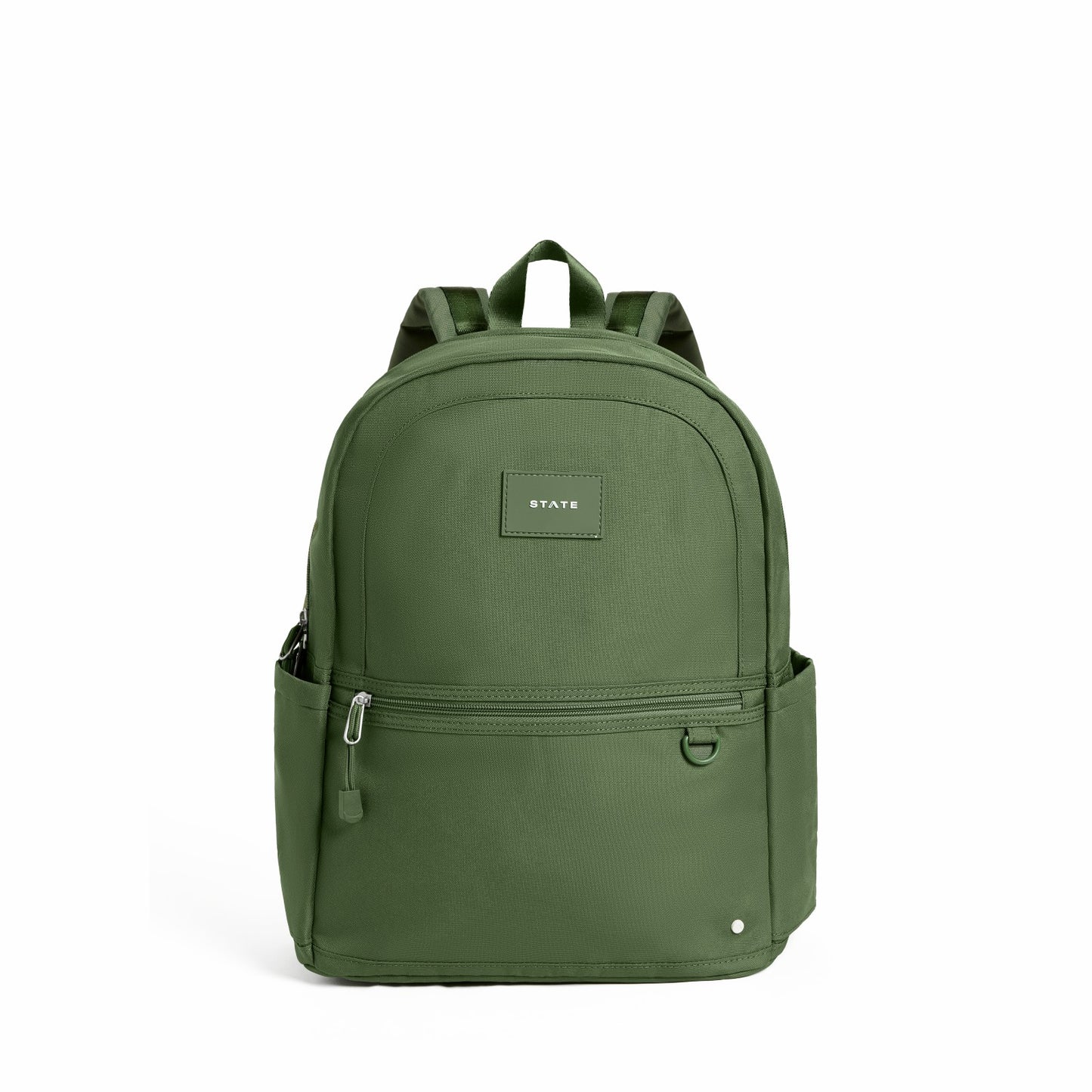 State Bags Kane Kids Double Pocket Recycled Polyester Canvas Olive