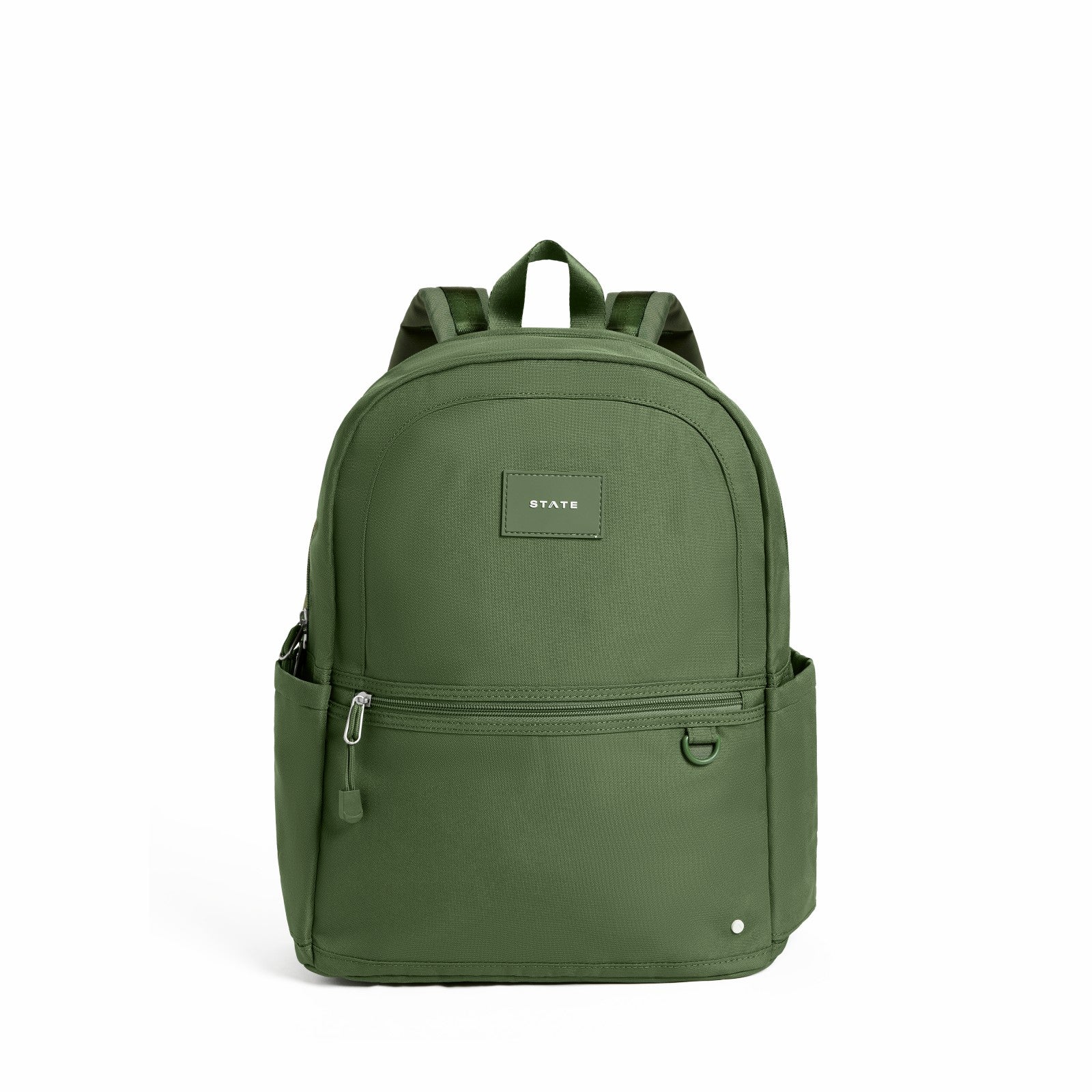 State Bags Kane Kids Double Pocket Recycled Polyester Canvas Olive