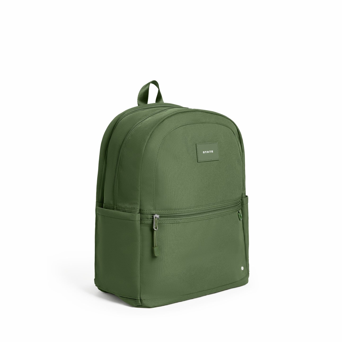 State Bags Kane Kids Large Backpack Recycled Poly Canvas Solids Olive