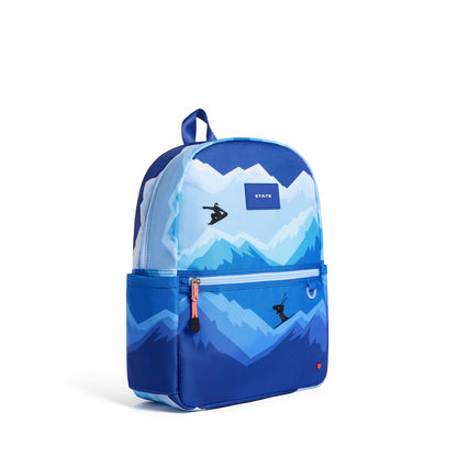 State Bags Kane Kids Backpack Polyester Canvas Mountains