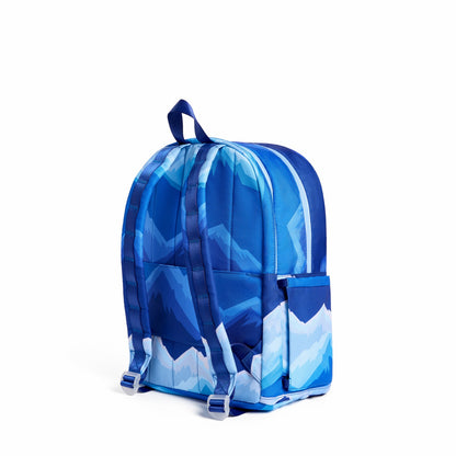 State Bags Kane Double Pocket Backpack Recycled Polycanvas Mountains