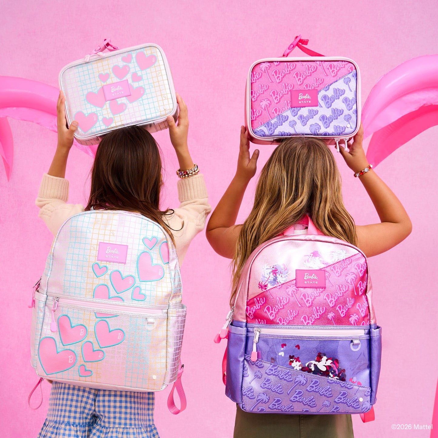 State Bags STATE x Barbie™ Rodgers Lunch Box Barbie Sequin Patchwork