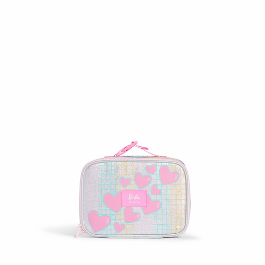 State Bags STATE x Barbie™ Rodgers Lunch Box Barbie Multi Grid & Hearts