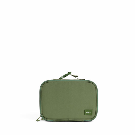 State Bags Rodgers Lunch Box Recycled Poly Canvas Olive