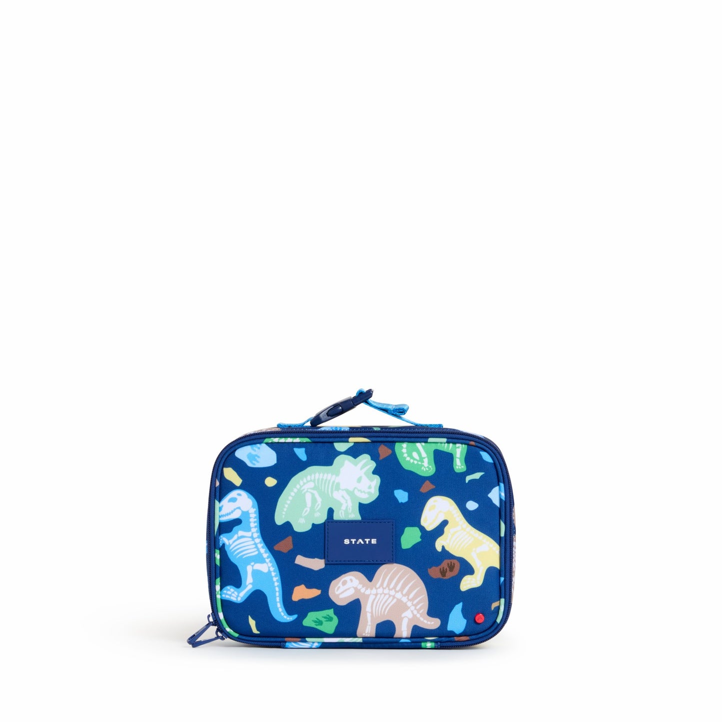 State Bags Rodgers Lunch Box Recycled Polyester Canvas Dino Fossils