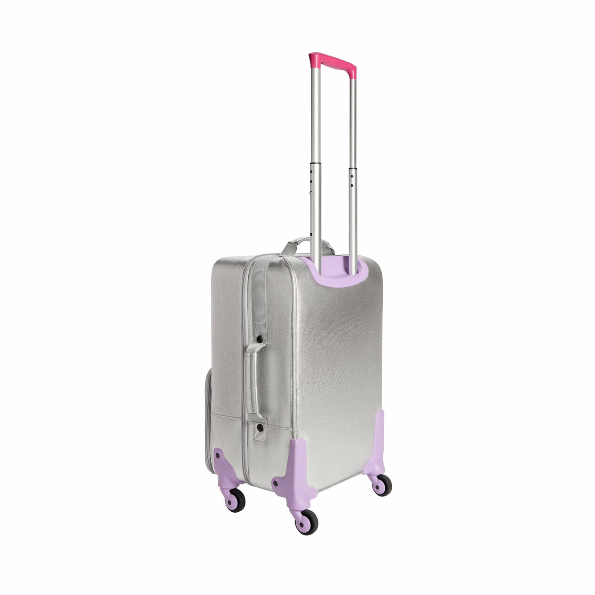 State Bags Logan Suitcase Metallic Patchwork Hearts