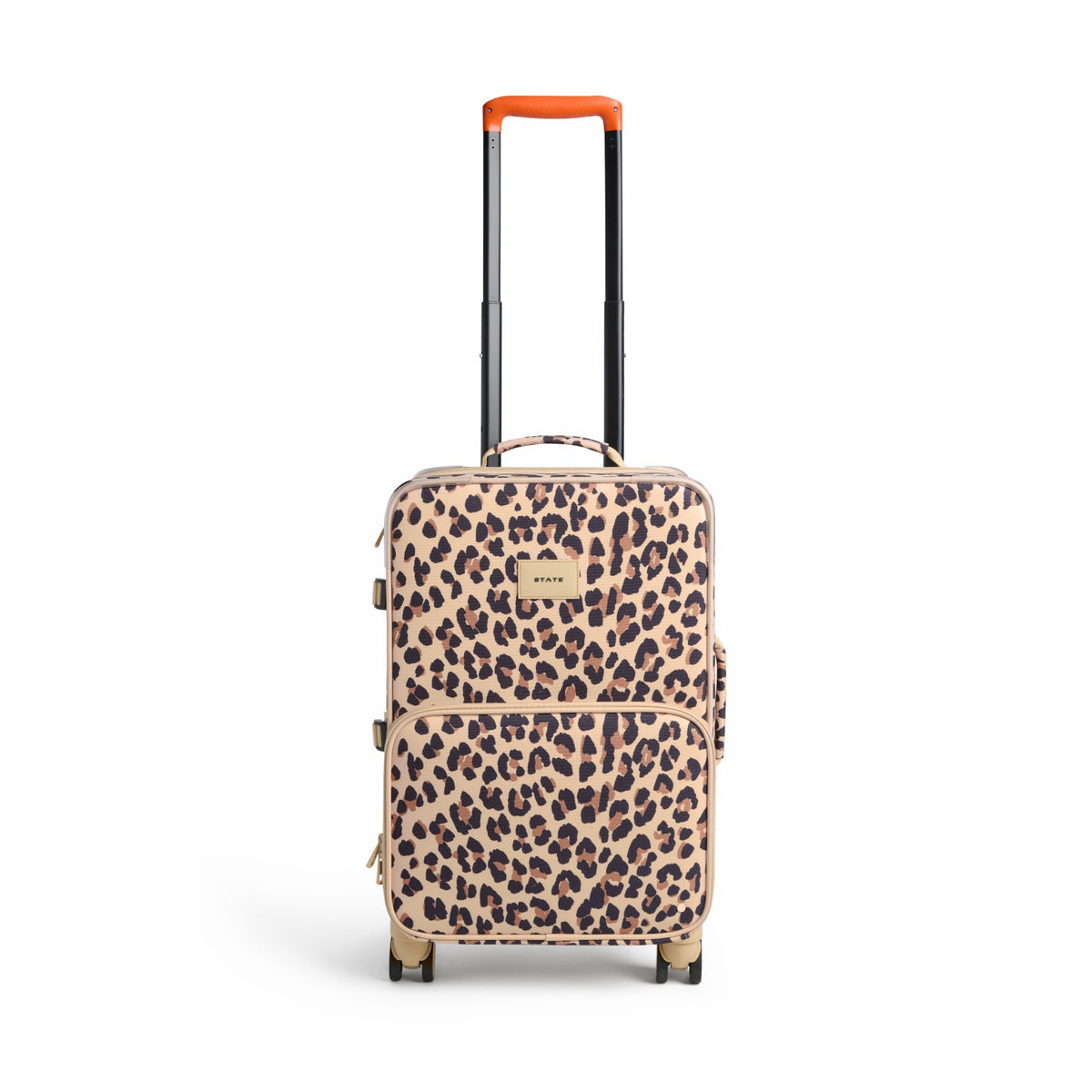 State Bags Logan Carry-On Suitcase Leopard