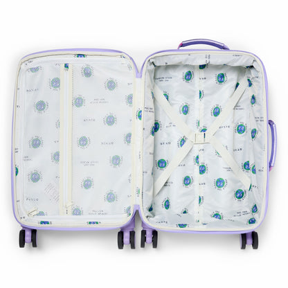 State Bags Logan Suitcase Metallic Butterfly