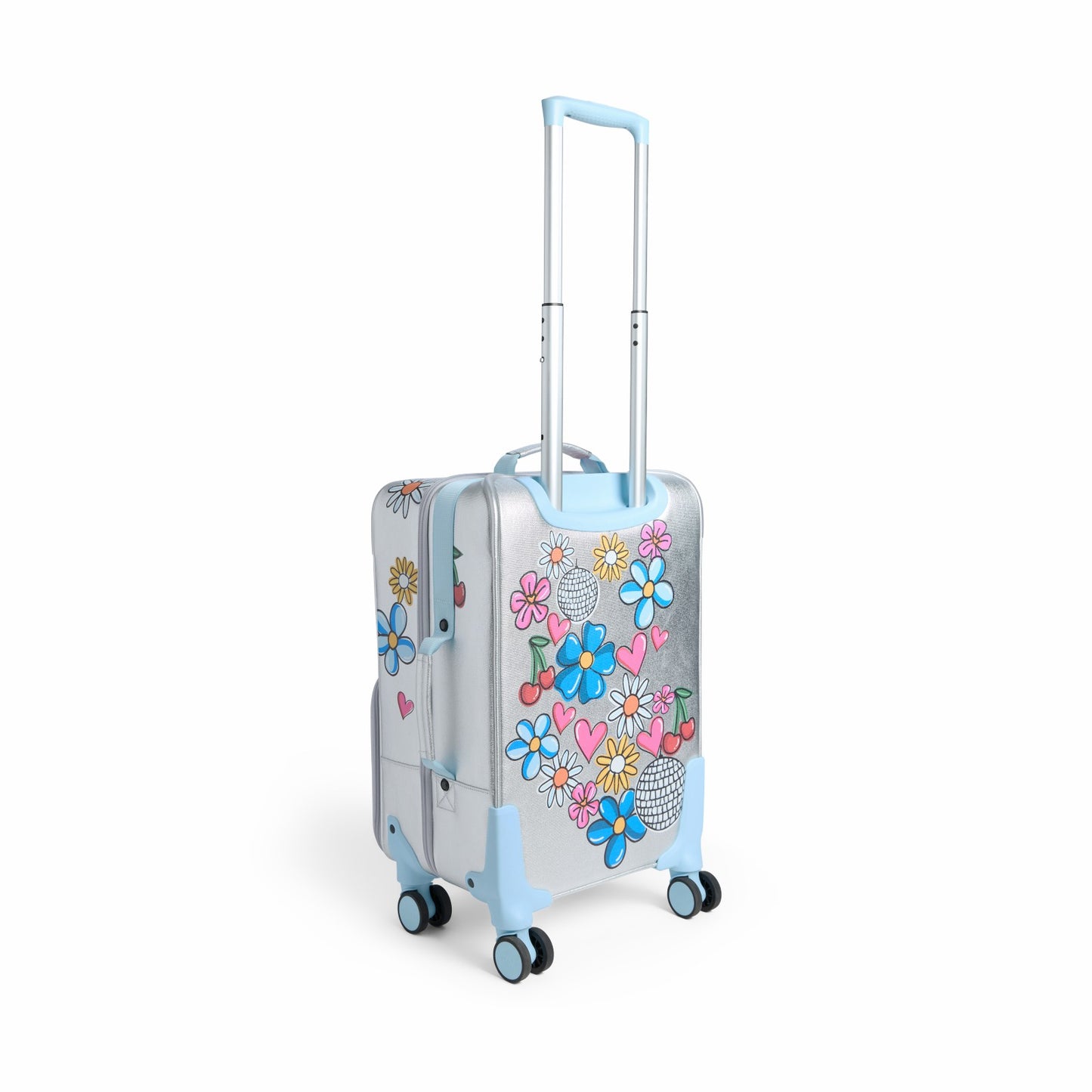 State Bags Logan Carry-On Suitcase Metallic Graffiti