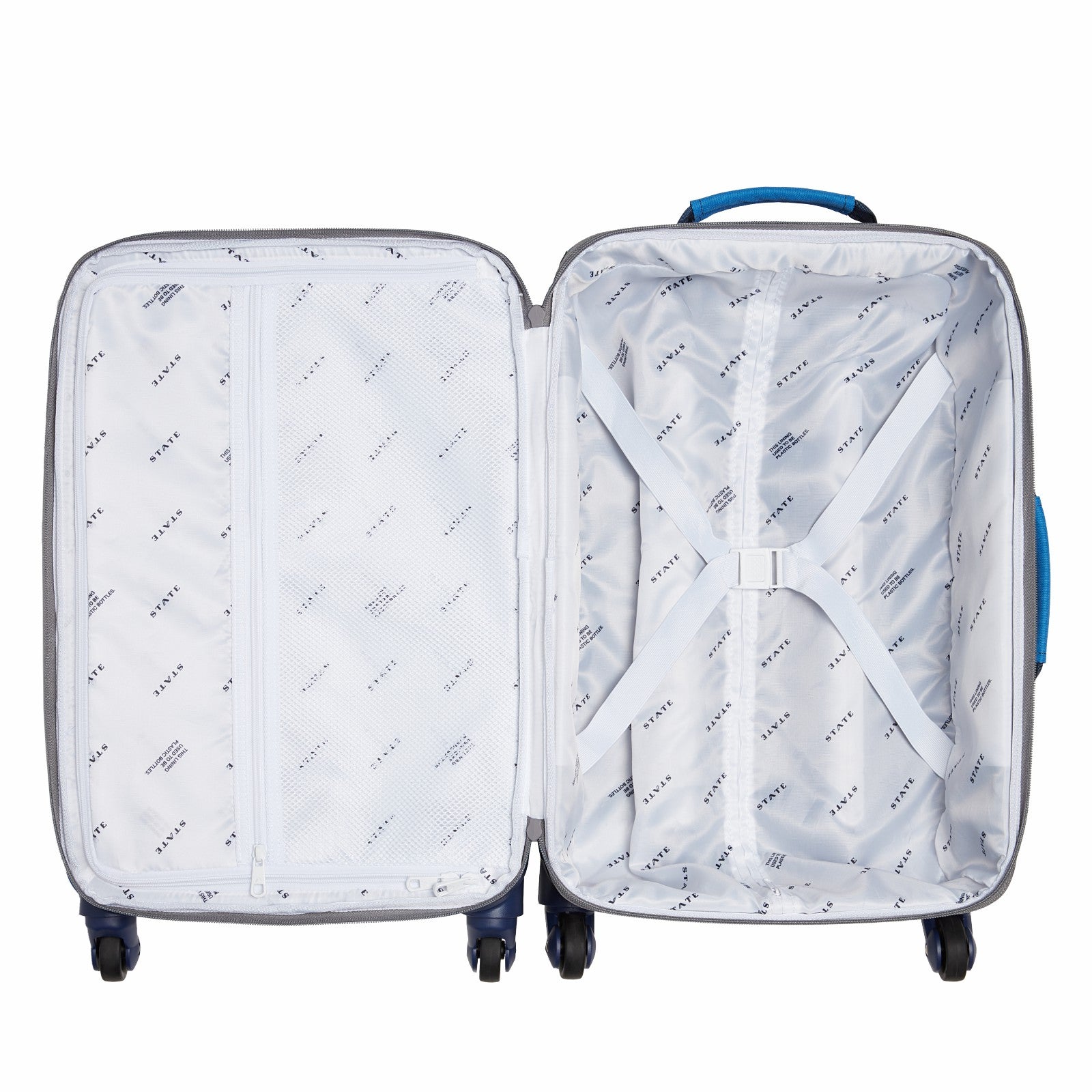 State Bags Logan Suitcase Printed Canvas Camo