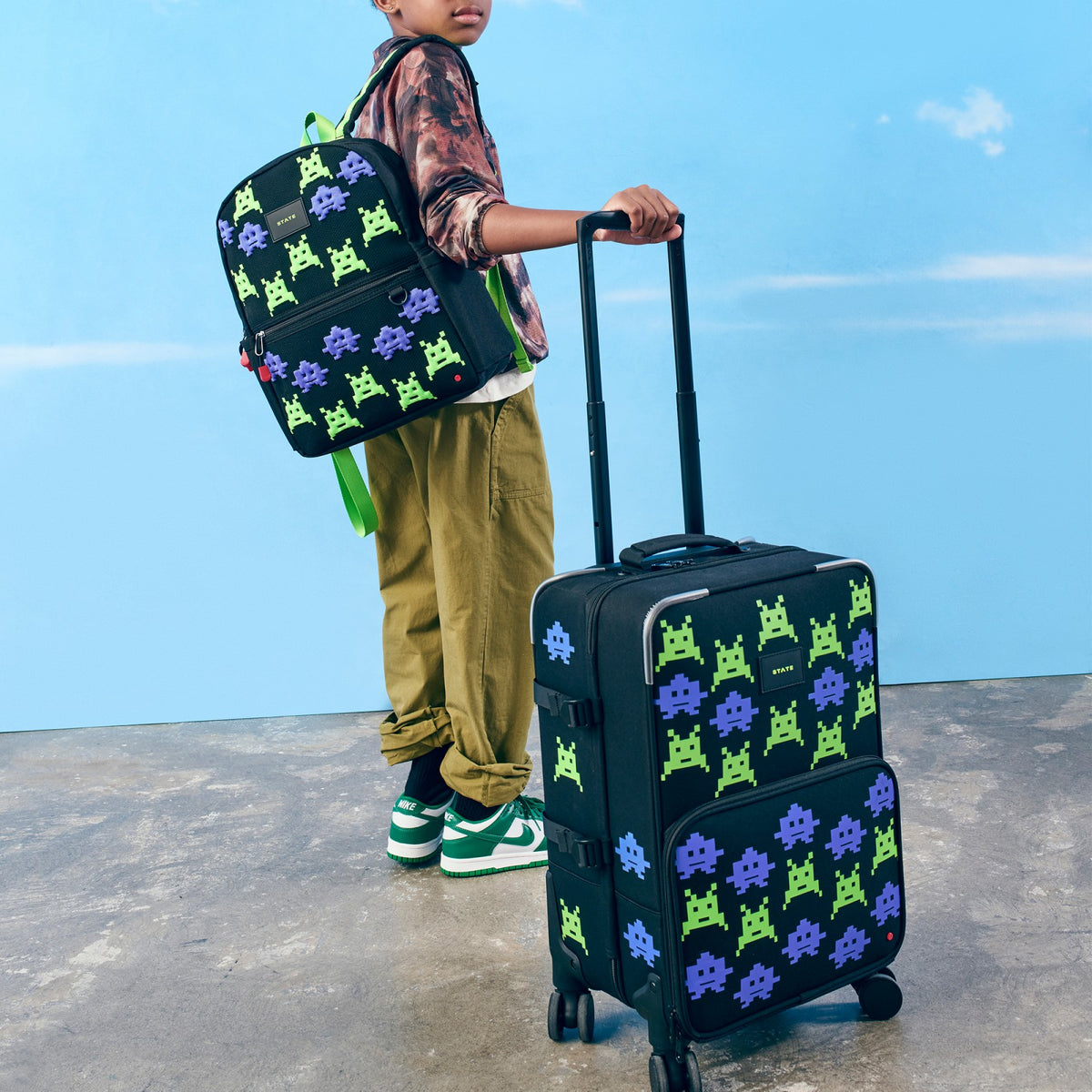 State Bags Logan Suitcase Recycled Polycanvas Arcade