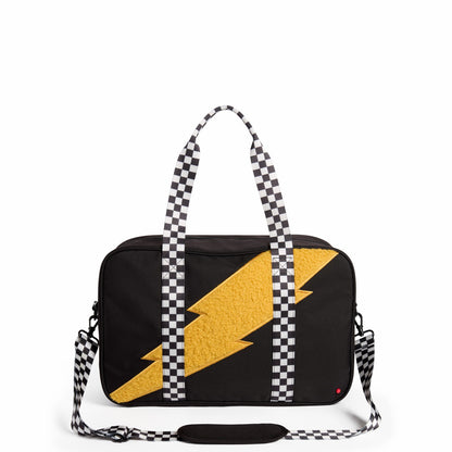 State Bags Rockaway Duffle Polyester Canvas Fuzzy Bolt