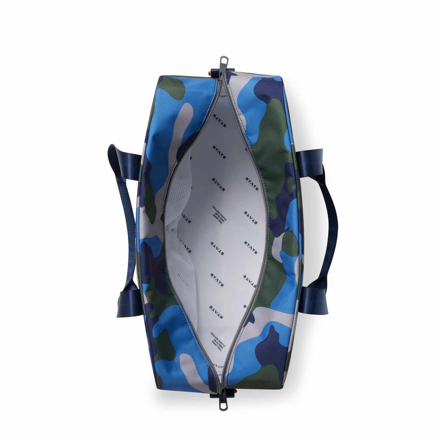 State Bags Rockaway Duffle Polyester Canvas Fuzzy Bolt