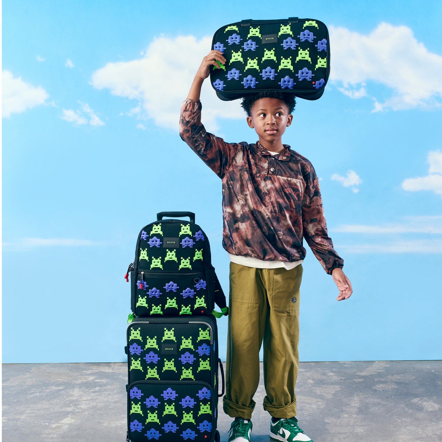State Bags Rockaway Duffle Intarsia Arcade