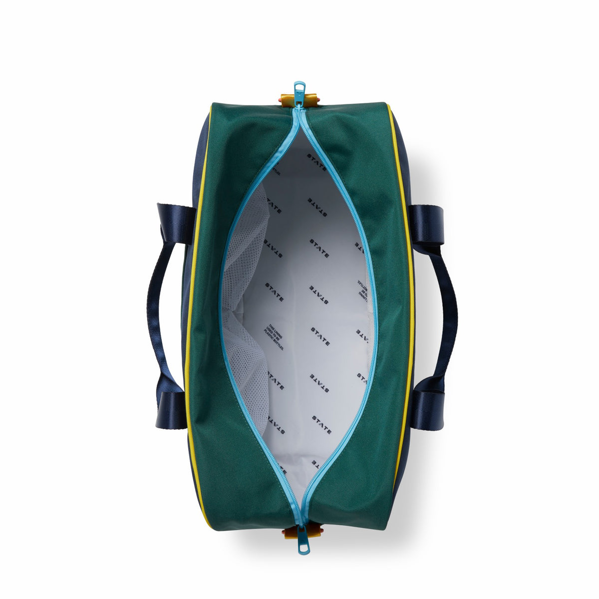 State Bags Rockaway Duffle Polyester Canvas Green/Navy