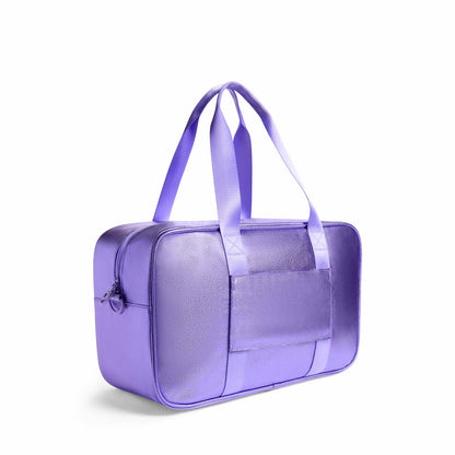 State Bags Rockaway Duffle Metallic 3D Hearts