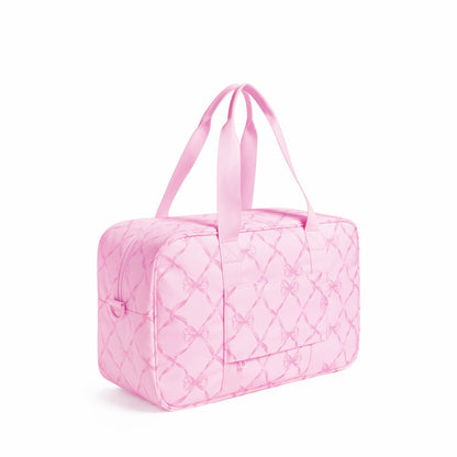 State Bags Rockaway Duffle Polyester Canvas Pink Peppermint