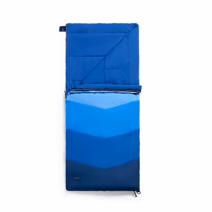 State Bags Redwood Sleeping Bag Blue Chevron