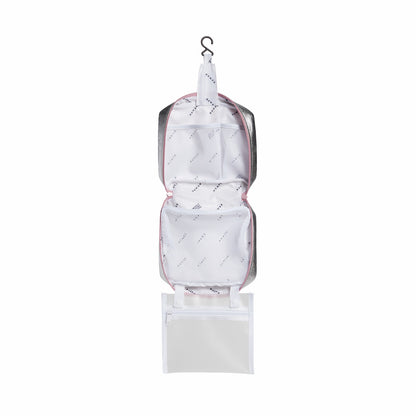 State Bags Bensen Toiletry Kit Metallic Pink/Silver