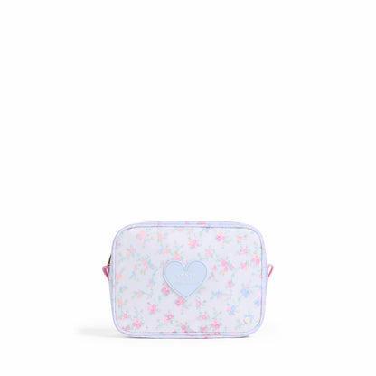 State Bags STATE x LoveShackFancy Travel Pouch Set Nylon Confetti Bloom / Wildflower Blue