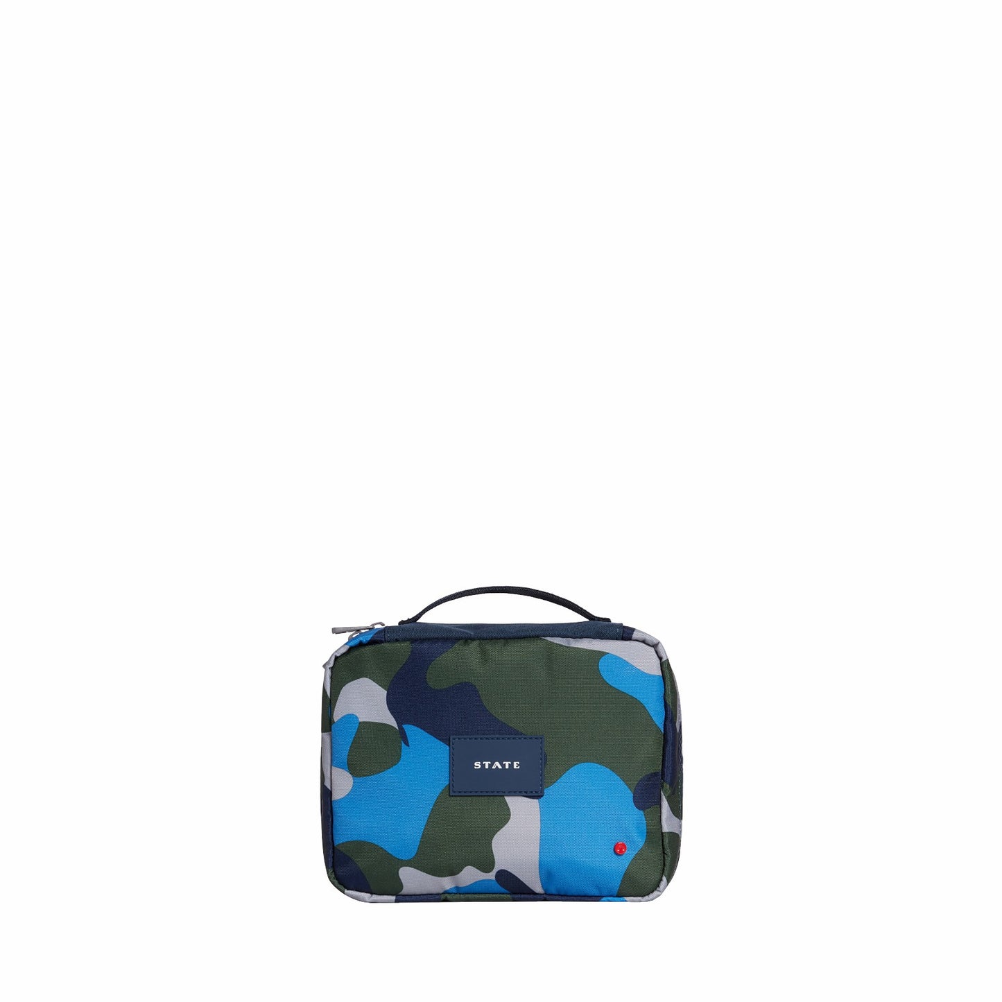 State Bags Laguardia Dopp Kit Printed Canvas Camo