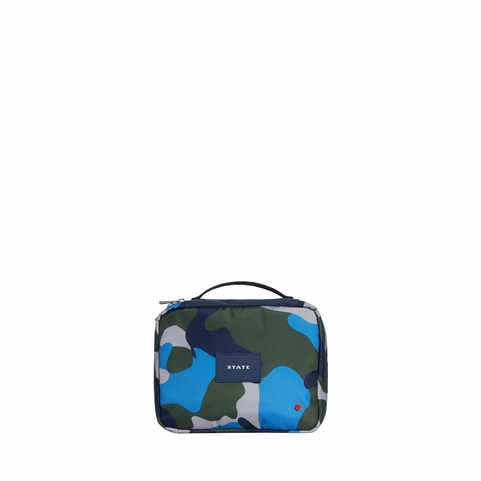 State Bags Laguardia Dopp Kit Printed Canvas Camo