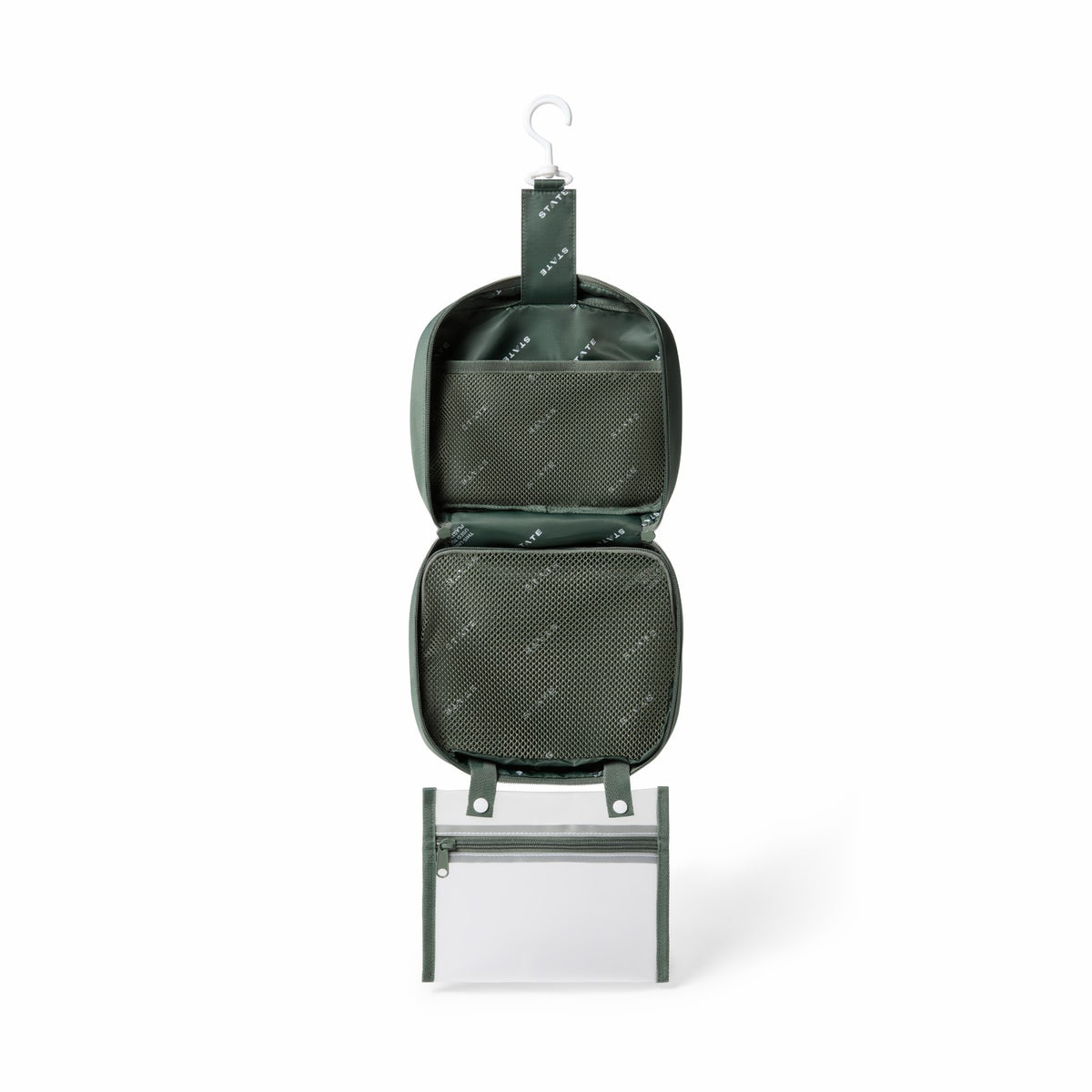 State Bags Bensen Toiletry Kit Olive