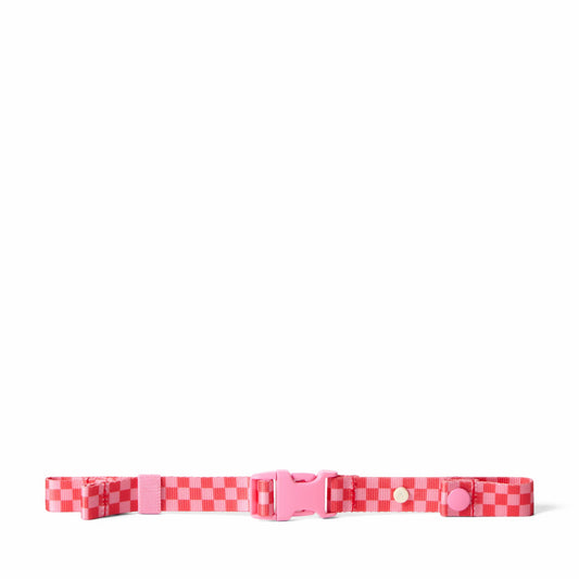 State Bags Detachable Chest Strap Strawberry Check