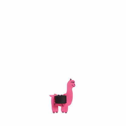 State Bags Alpaca Charm in Pink