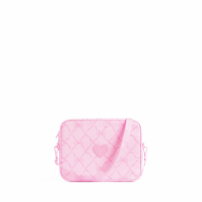 State Bags STATE x LoveShackFancy Allen Laptop Case Pink Peppermint