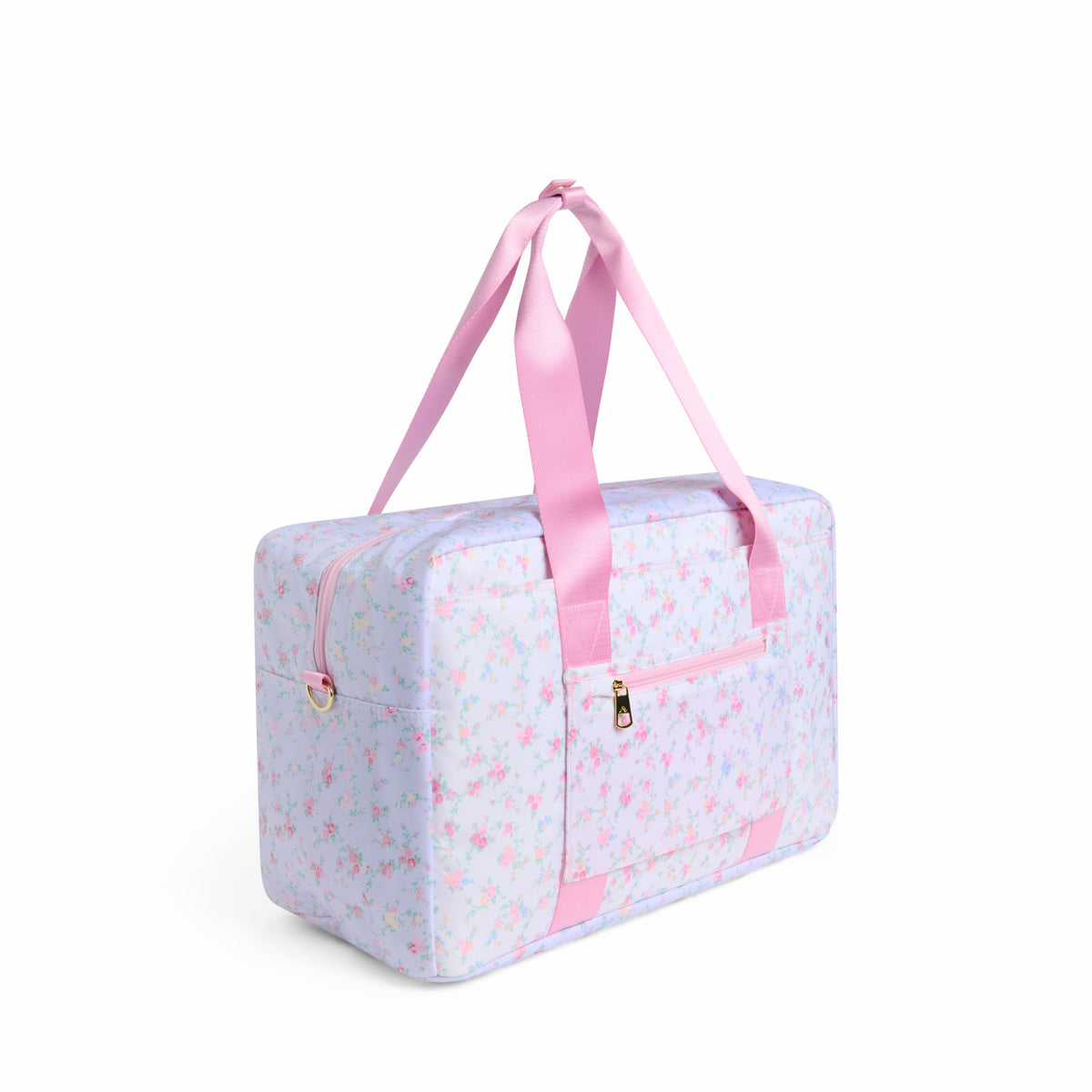 State Bags STATE x LoveShackFancy Wellington Weekender Nylon Confetti Bloom / Wildflower Blue