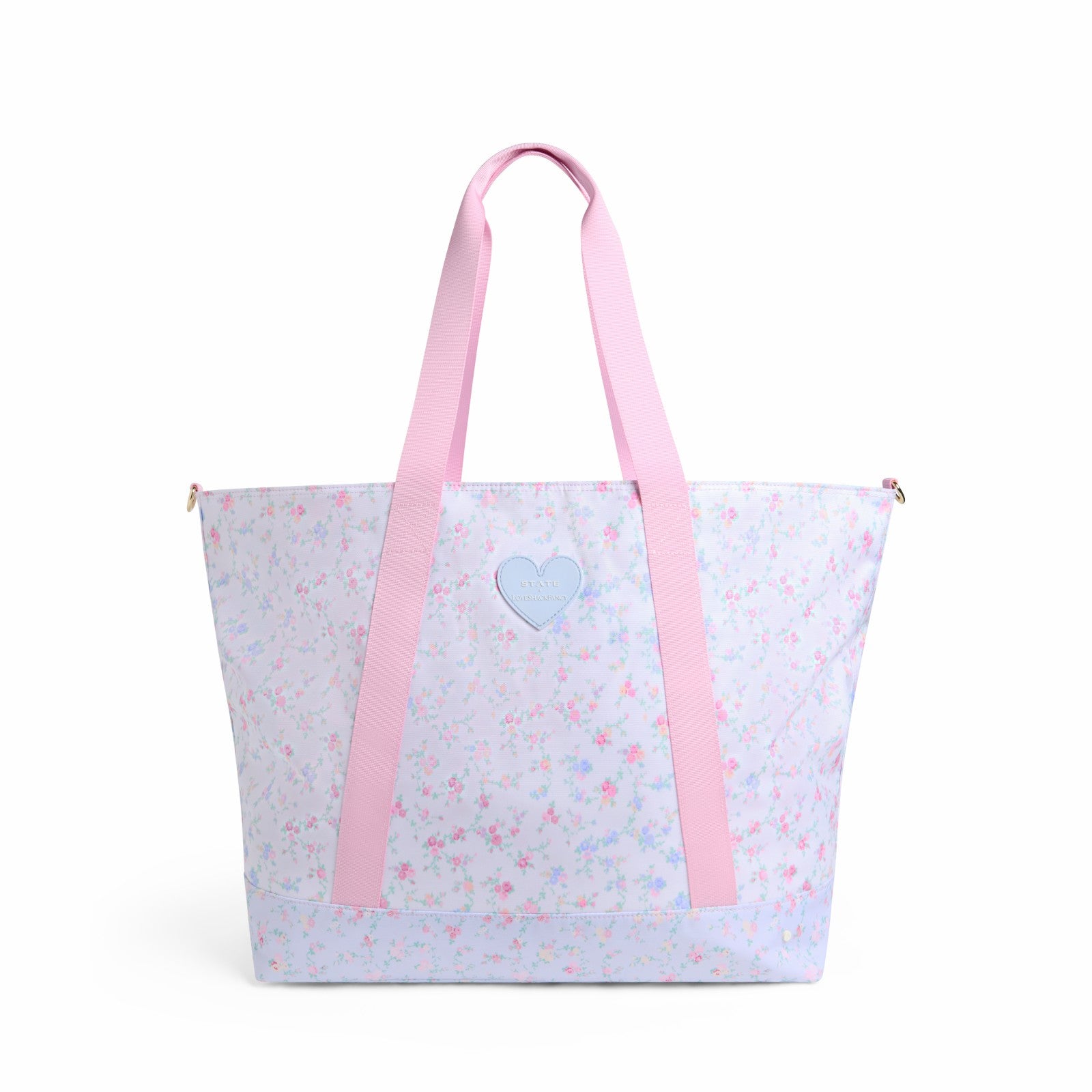 State Bags STATE x LoveShack Fancy Graham XL Tote Confetti Bloom / Wildflower Blue