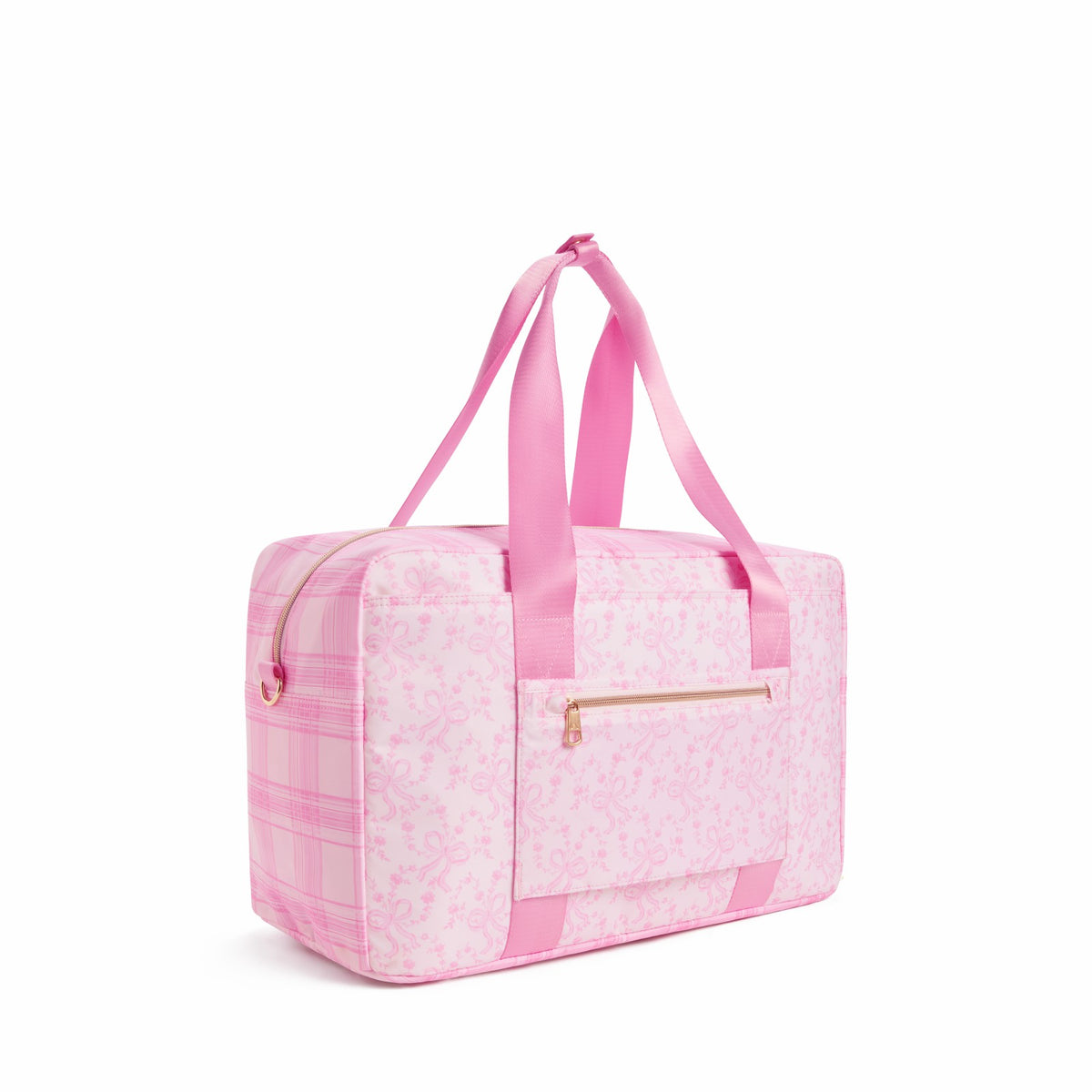 State Bags STATE x LoveShackFancy Wellington Weekender Nylon Pink Vanilla