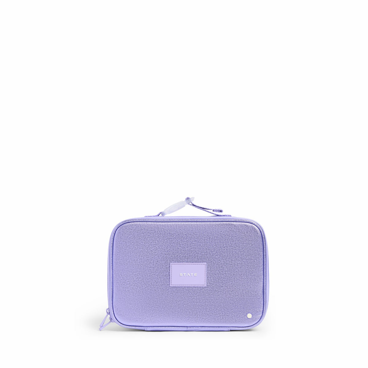 State Bags Rodgers Lunch Box Metallic Lilac
