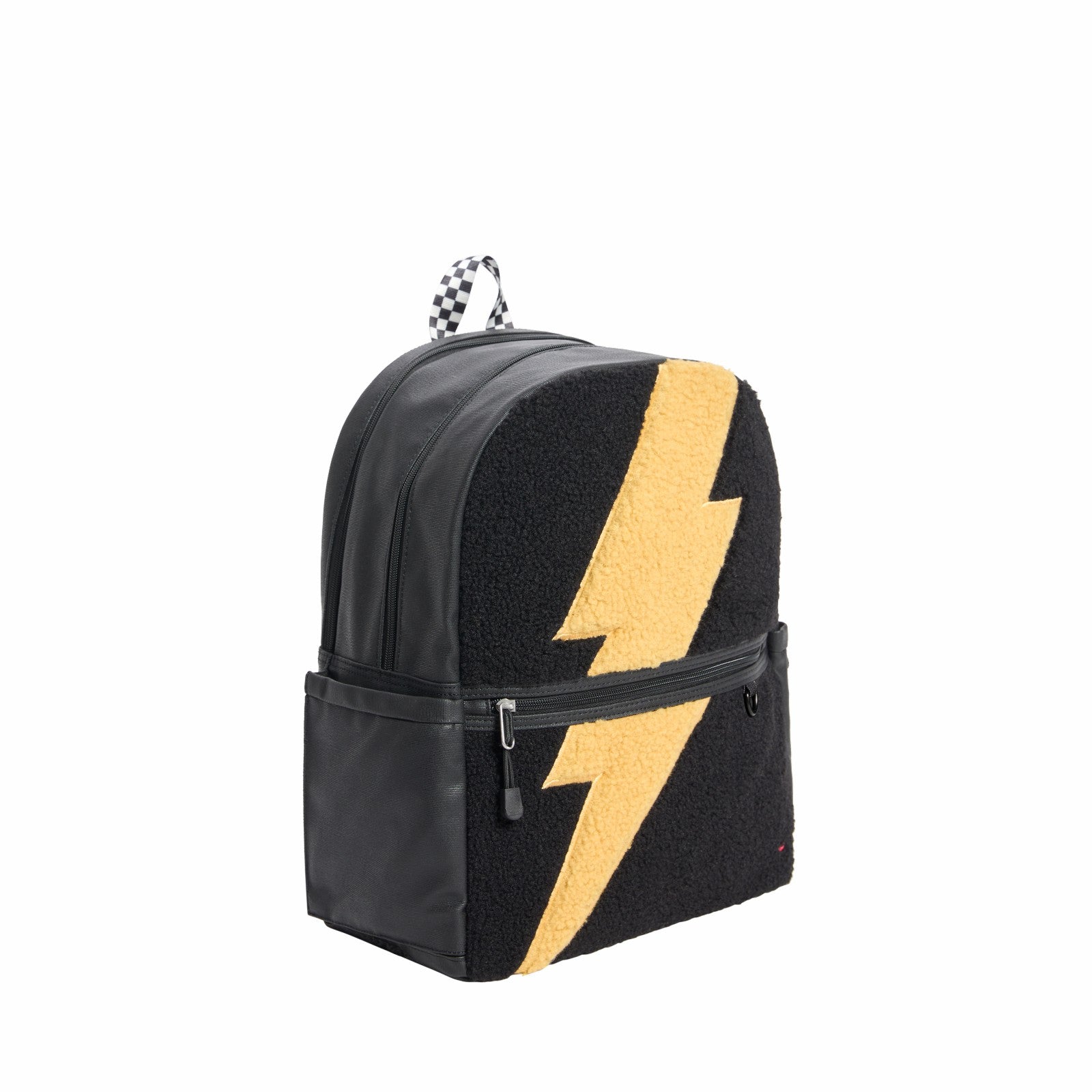 State Bags Kane Kids Double Pocket Backpack Fuzzy Bolt