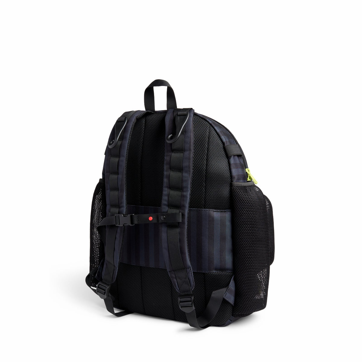 State Bags Shea Baseball Backpack Black Grey Striped