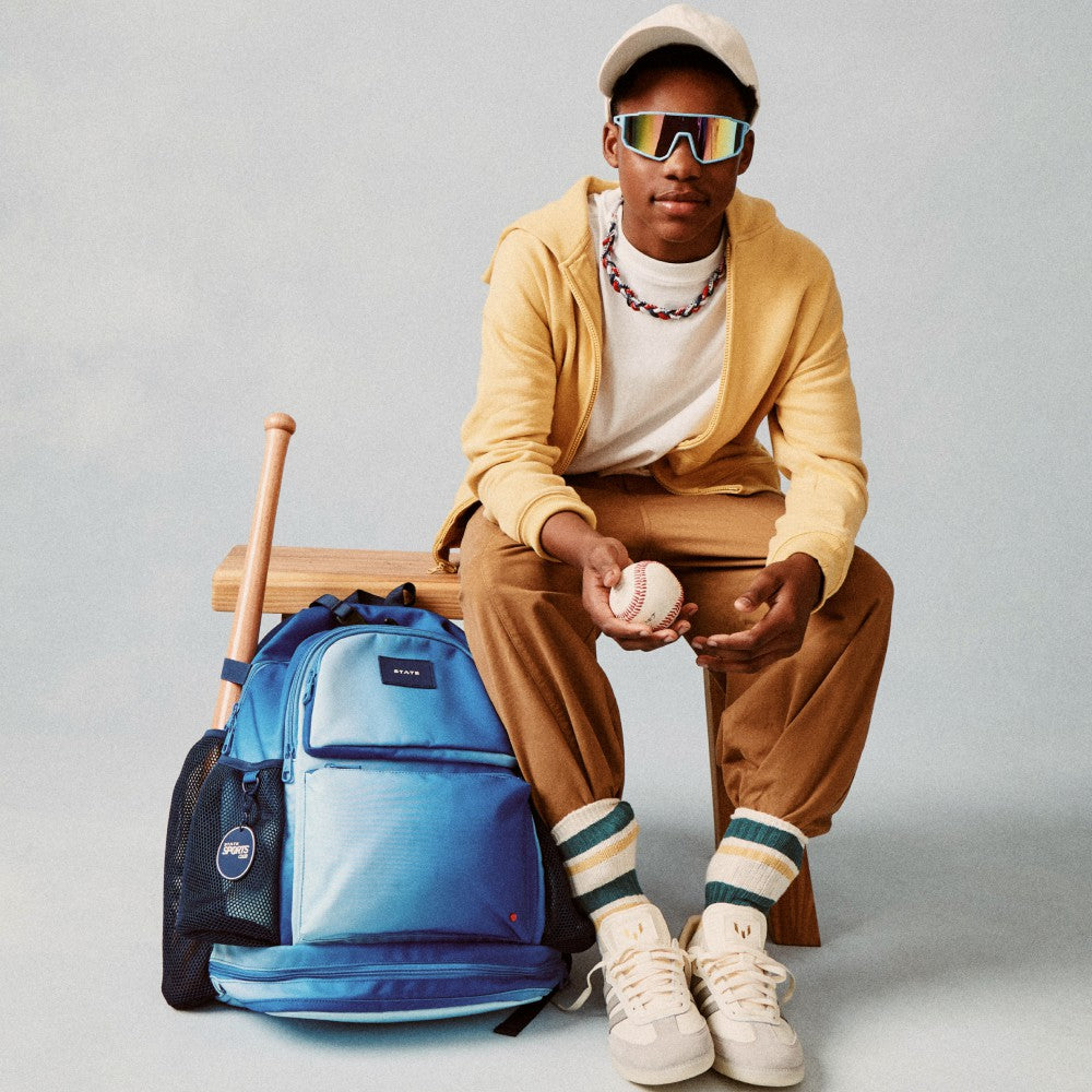 State Bags Shea Baseball Backpack Blue Gradient