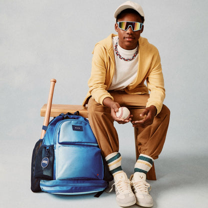 State Bags Shea Baseball Backpack Blue Gradient