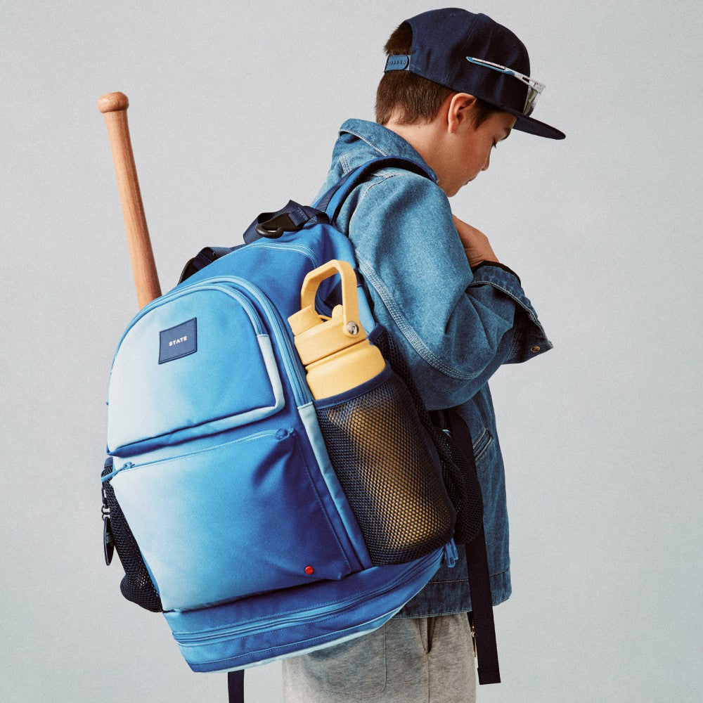 State Bags Shea Baseball Backpack Blue Gradient